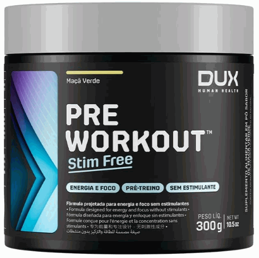Pre Workout Original - Stim Free (300g) - Frutas Vermelhas