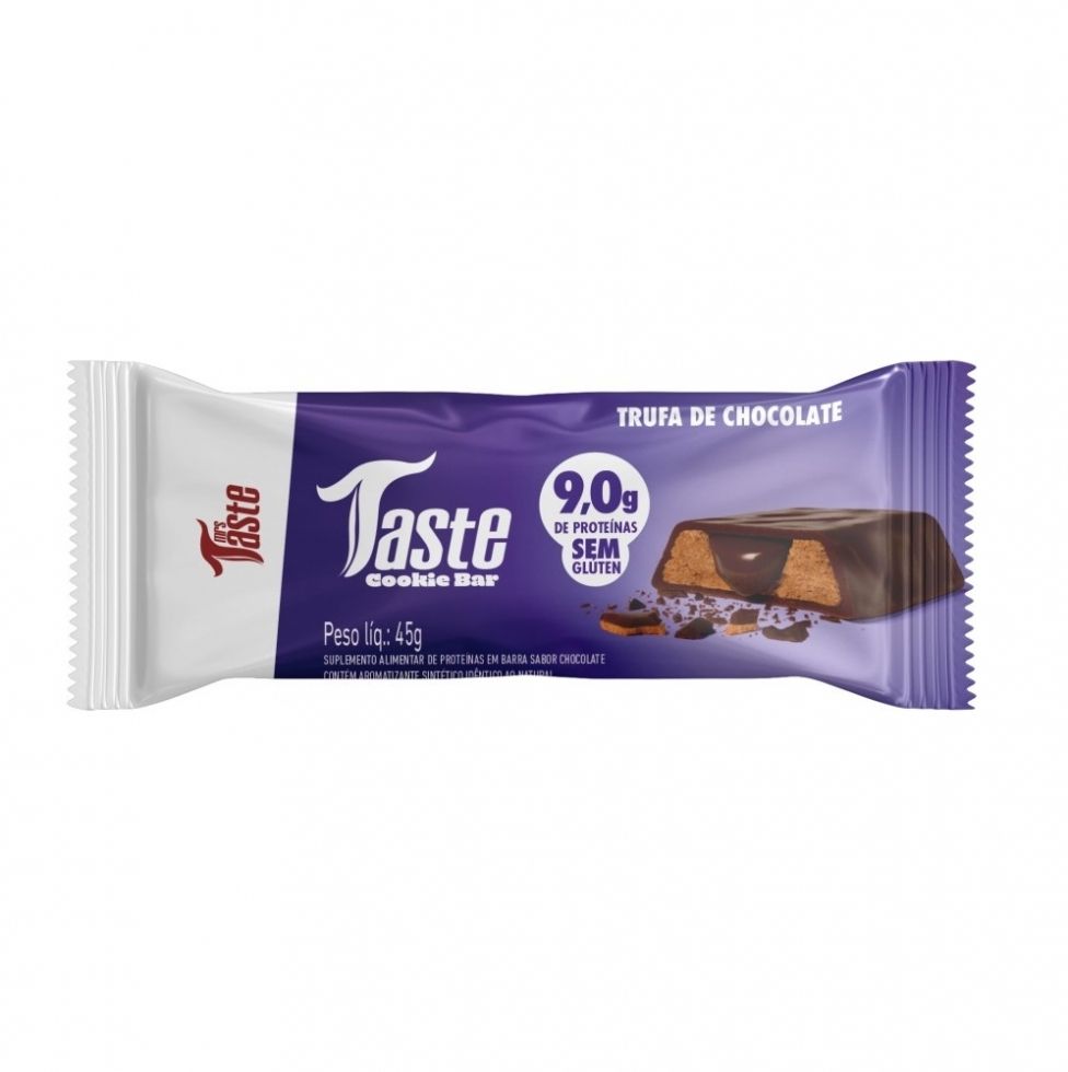 Taste Cookie Bar - Vencimento 18/09/2026 - Trufa de Chocolate