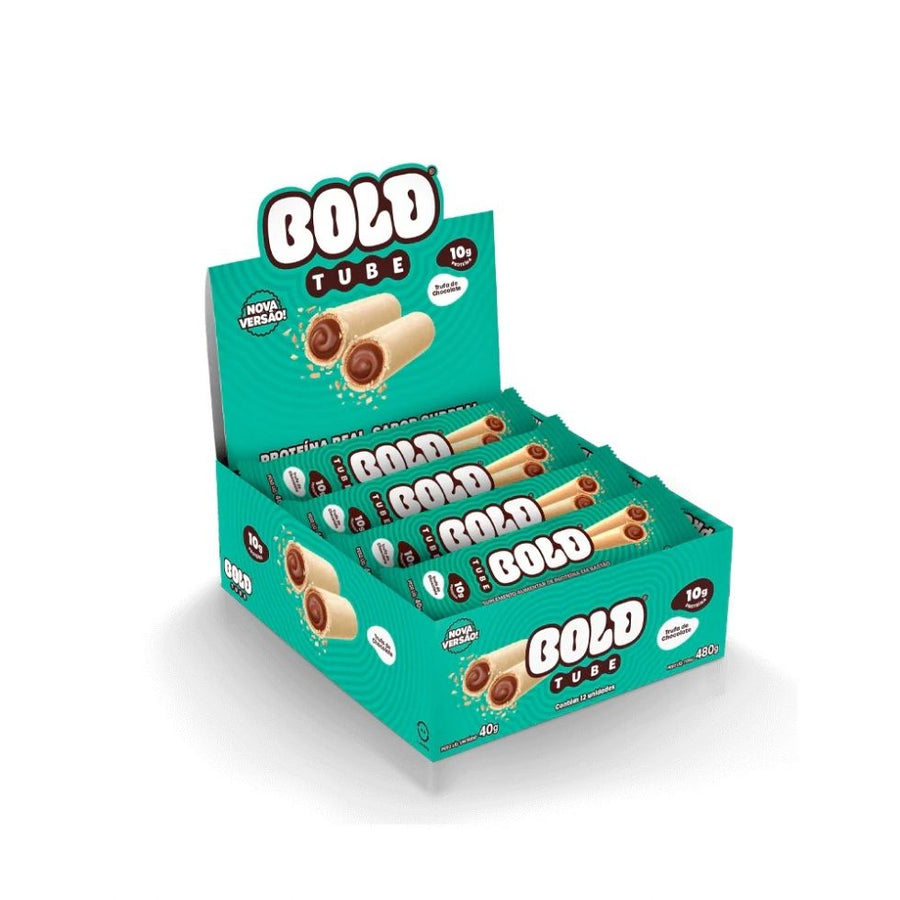 Bold Tube Display (12 unid. 40g) - Trufa de Chocolate