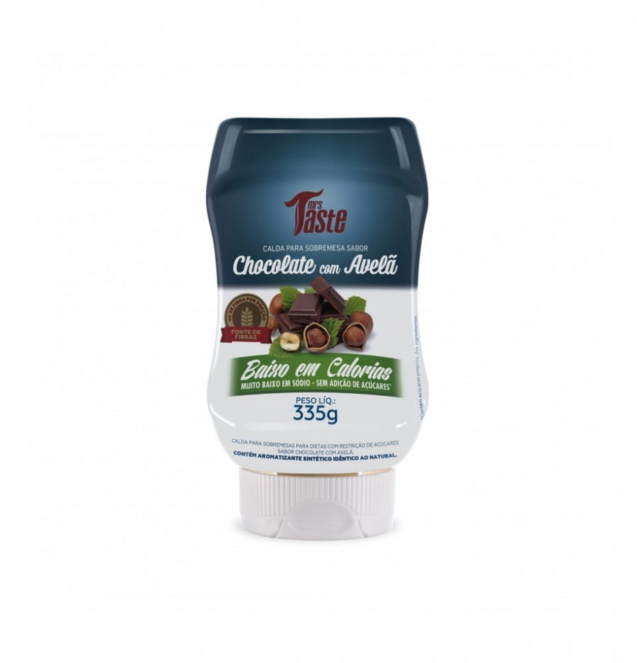 Calda Baixa Caloria e Baixo Sódio (335g) - Sabores - Chocolate c/ Avelã