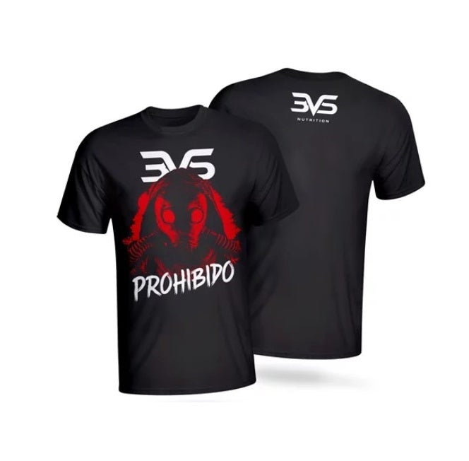 Camiseta Prohibido Preta - GG
