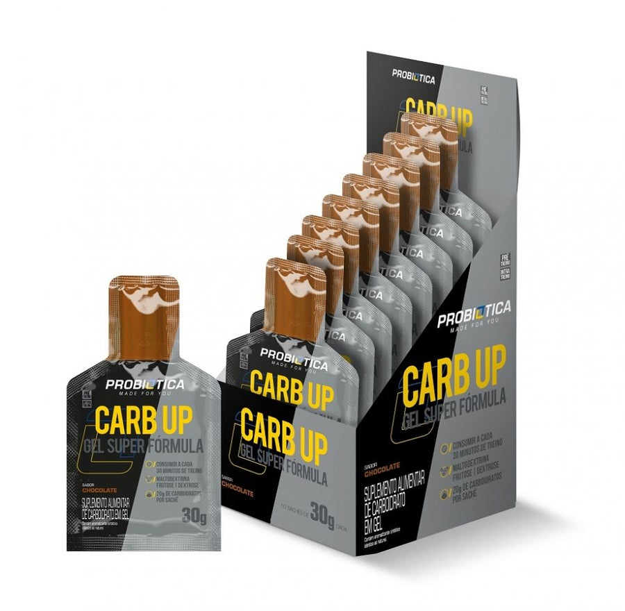 Carb Up Energy Gel Caixa 10 unidades (300g) - Chocolate