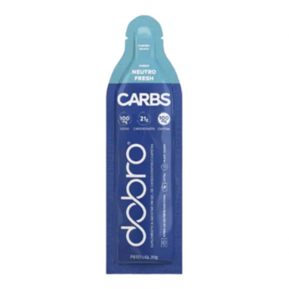 Carbs Gel Dobro - Com Cafeína (Sachê 30g) - Neutro Fresh