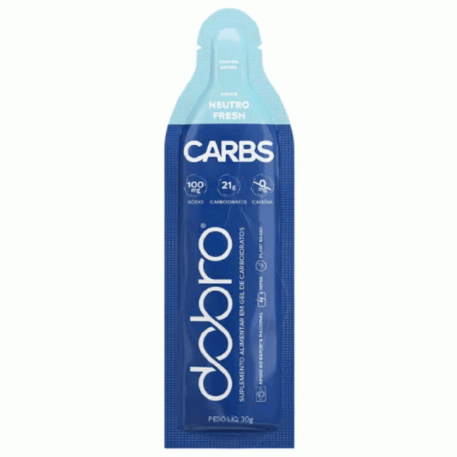 Carbs Gel Dobro (Sachê 30g) - Neutro Fresh