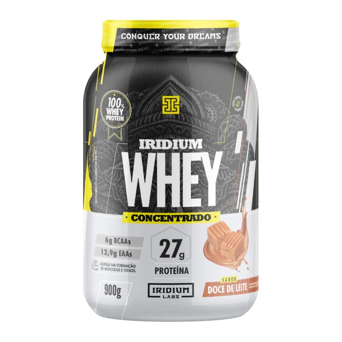 Iridium Whey Concentrado (900g) - Doce de Leite