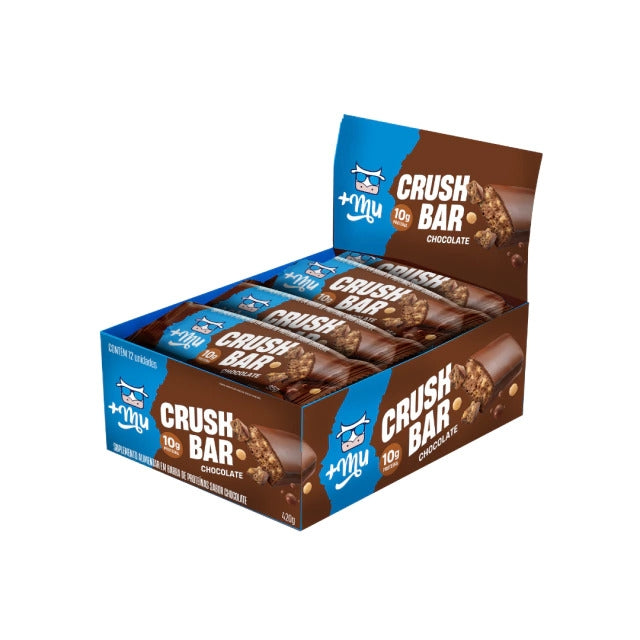 Crush Bar Display 420g (12 unid 35g) - Chocolate