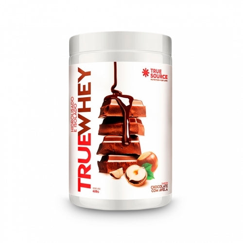 True Whey (418g) - Hidrolisado e Isolado - Chocolate c/ Avelã
