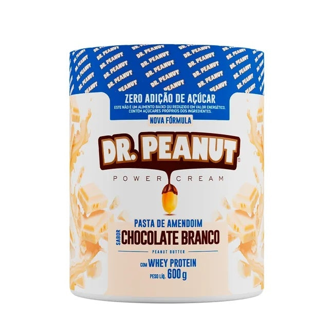 Pasta de Amendoim (600g) - Chocolate Branco