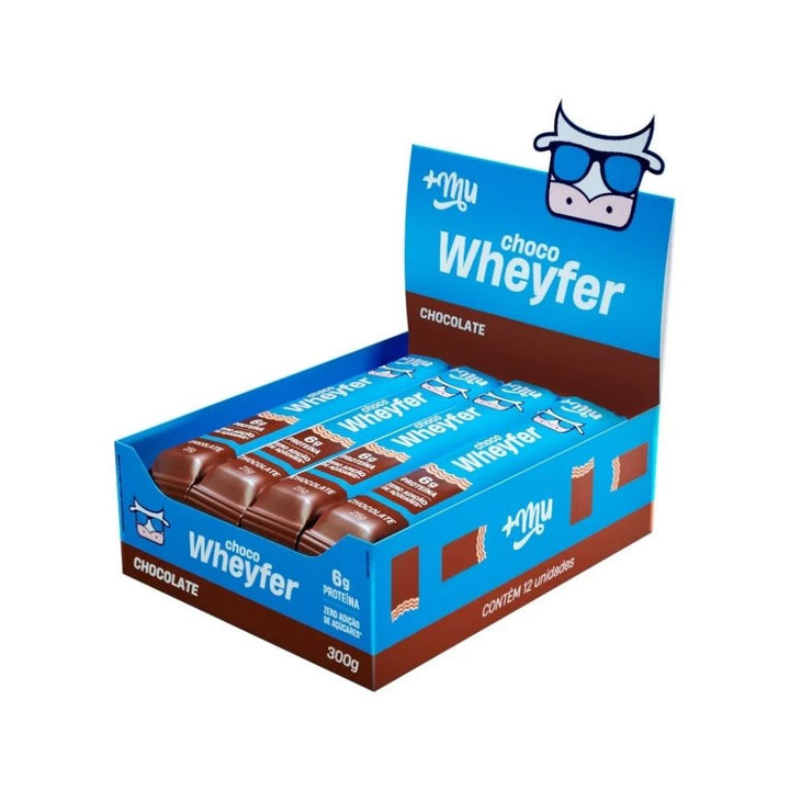 Choco Wheyfer Display (12 unid. 25g) - Chocolate