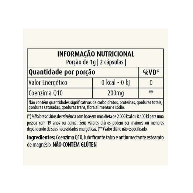 Coenzima Q10 200mg (60 caps)