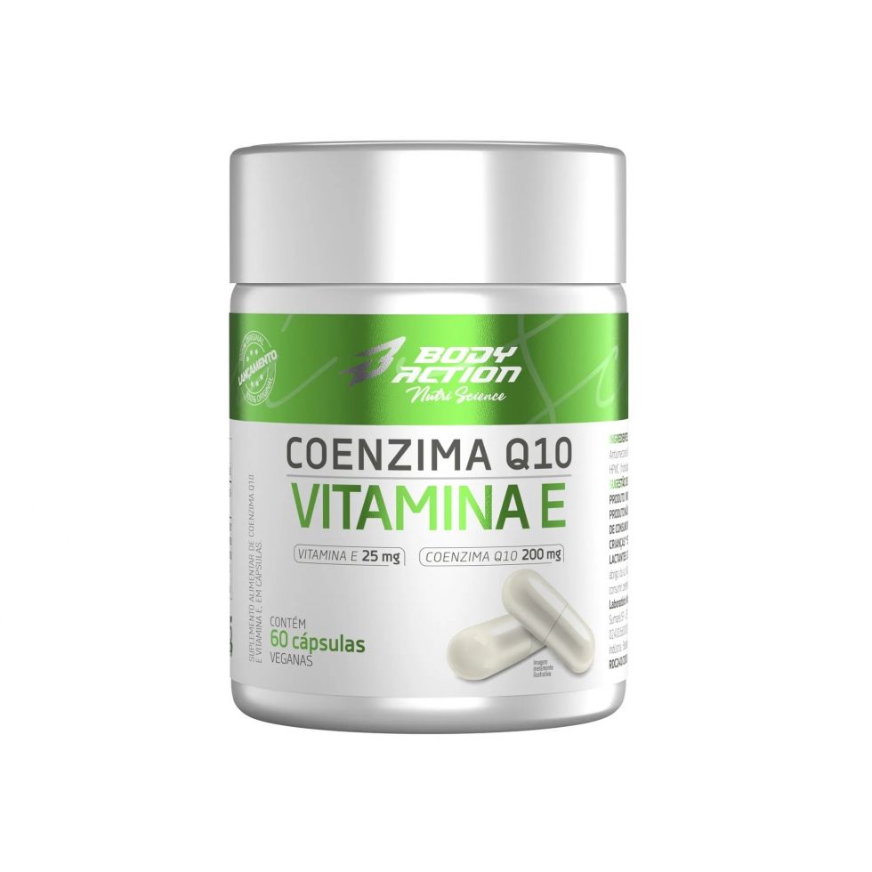 Coenzima Q10 + Vitamina E (60 caps)