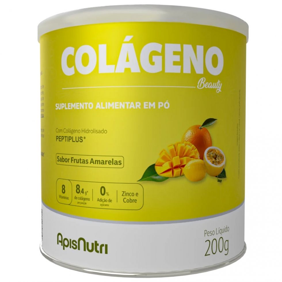 Colágeno Hidrolisado Beauty Complex (200g) - Frutas Amarelas
