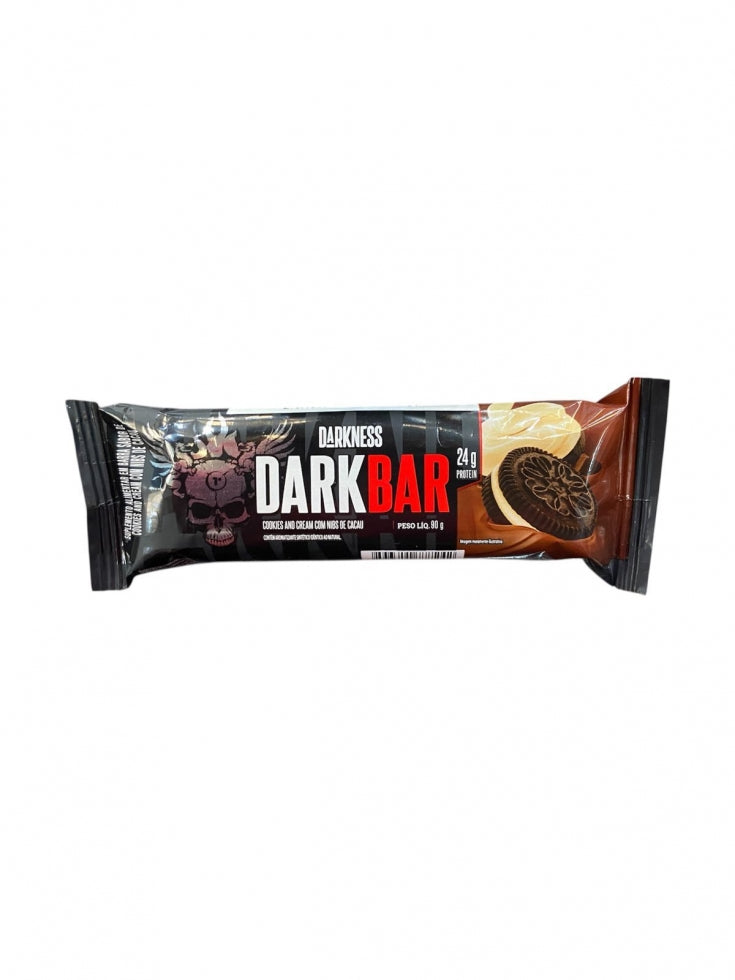 Dark Bar (90g) - Cookies and Cream c/ Nibs de Cacau