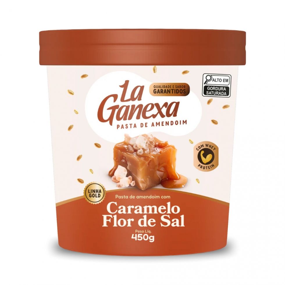 Pasta de Amendoim Int. Gourmet 450g-Caramelo e Flor de Sal
