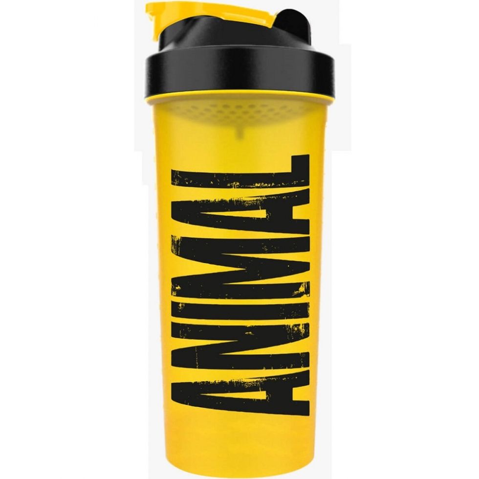 Coqueteleira Animal (600ml) - Amarela