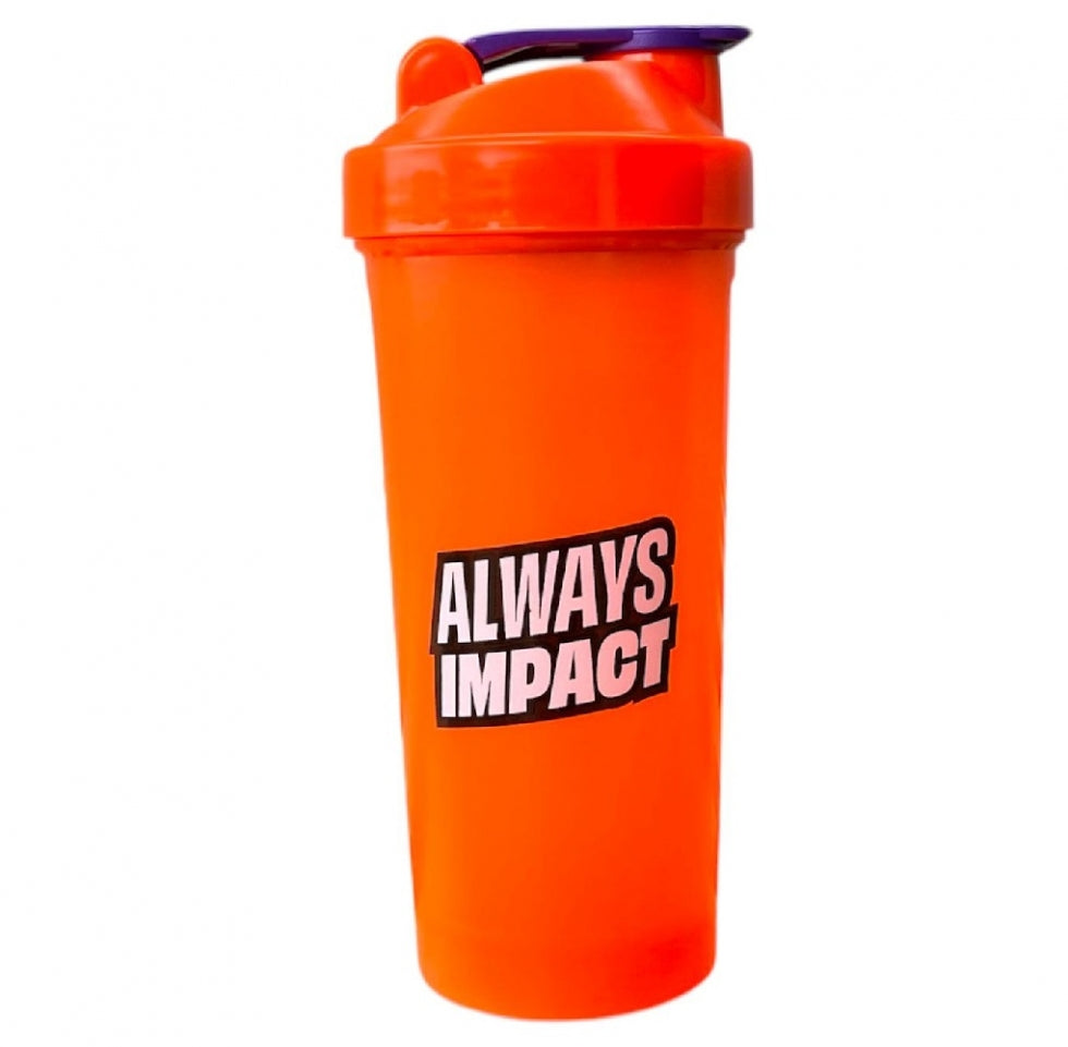 Coqueteleira Always Impact (600ml) - Laranja Neon