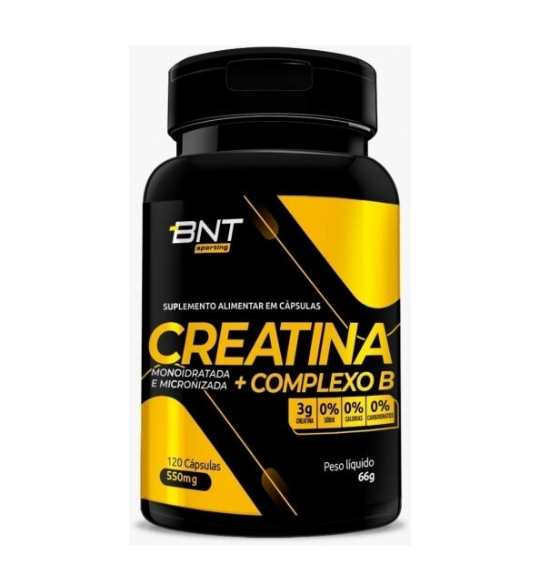 Creatina + Complexo B 550mg (120 caps)