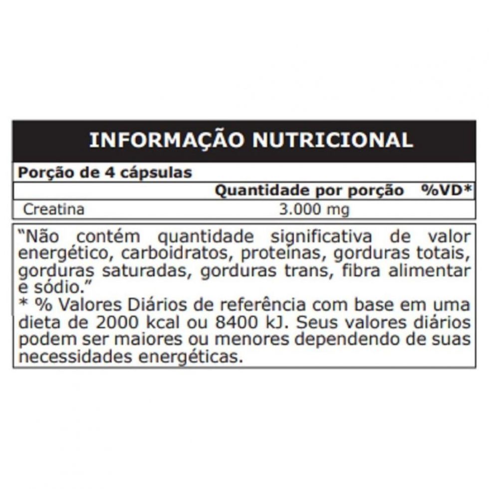 Creatina (180 Caps) - Padrão: Único