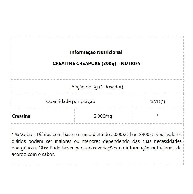 Creatine Creapure (300g)