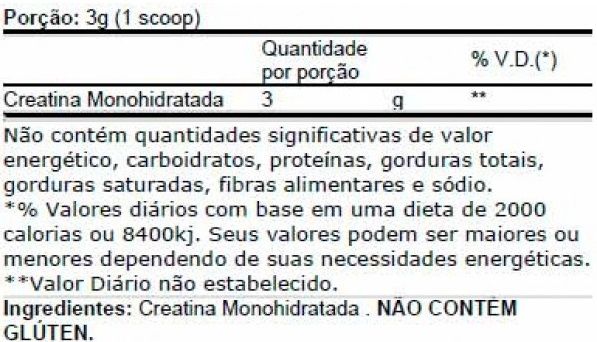Creatina Monohidratada (300g)