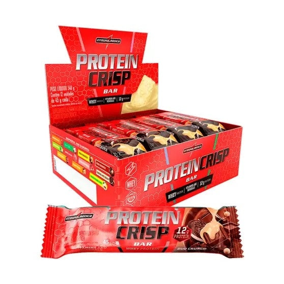 Crisp Bar Caixa 12 Unidades (540g) - Duo Crunch