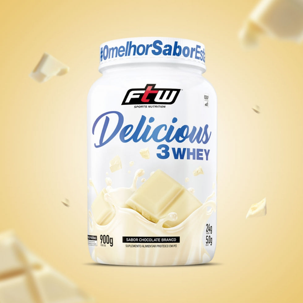 Delicious 3Whey (900g) - Iogurte Grego