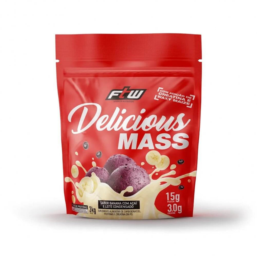 Delicious Mass (3kg) - Banana com Açaí e Leite Condensado