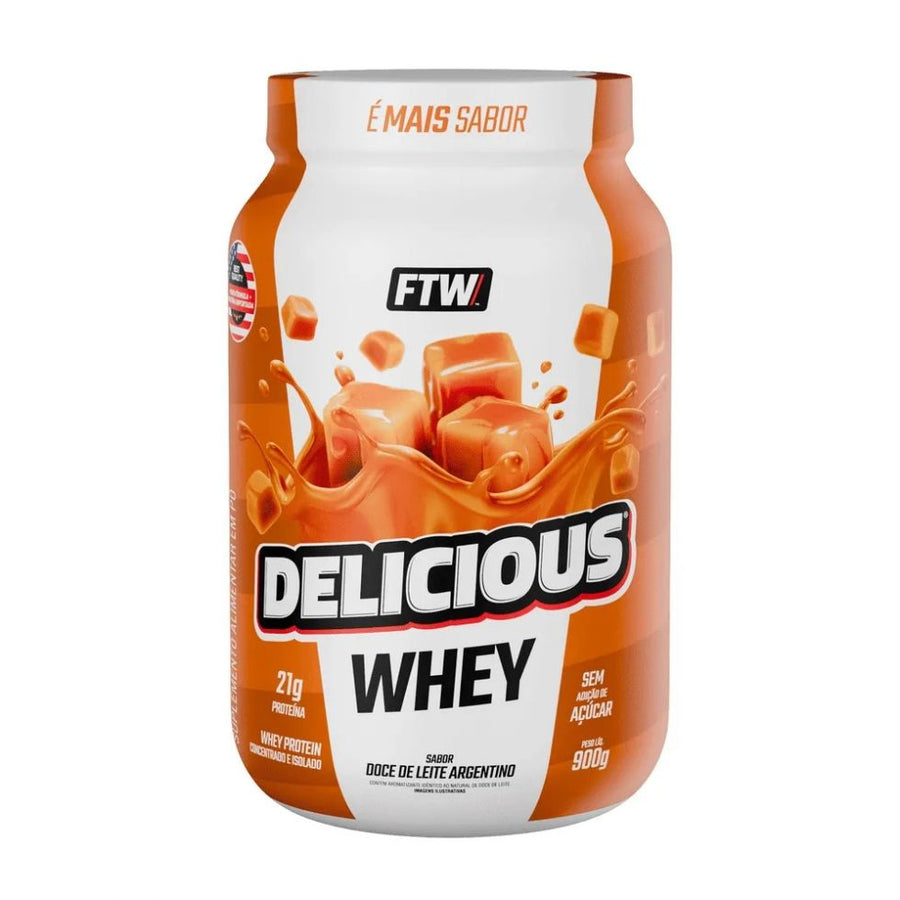 Delicious Whey (900g) - Doce de Leite Argentino