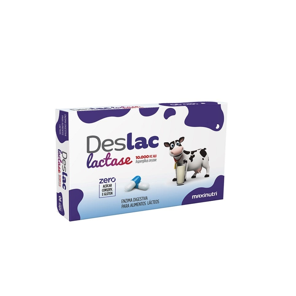 Deslac Lactase 10.000 U.FCC (30 caps) - Padrão: Único