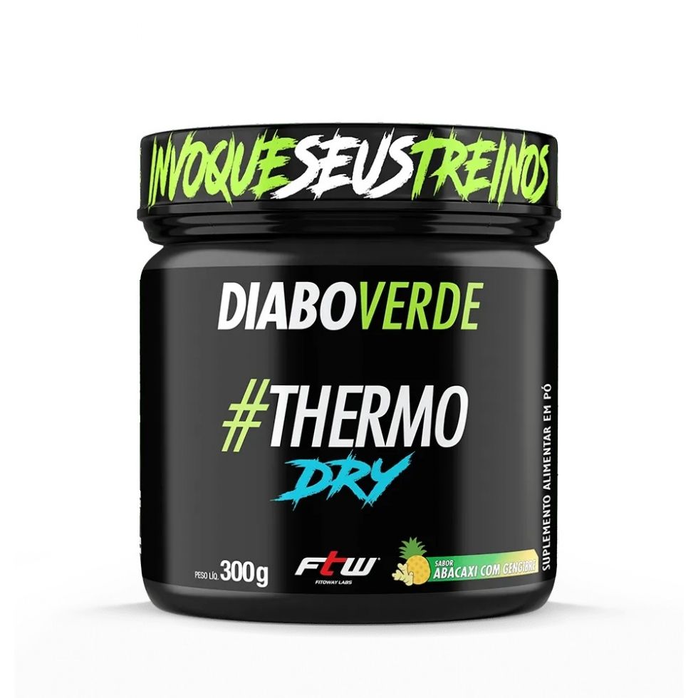 Diabo Verde #THERMO DRY (300g) - Abacaxi c/ Gengibre