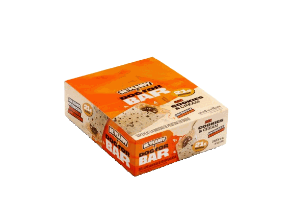 Doctor Bar Display 496g (8 unid 62g) - Cookies & Cream