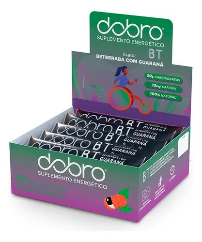 BT Gel Dobro (Display 10 sachês 30g) - Beterraba com Limão