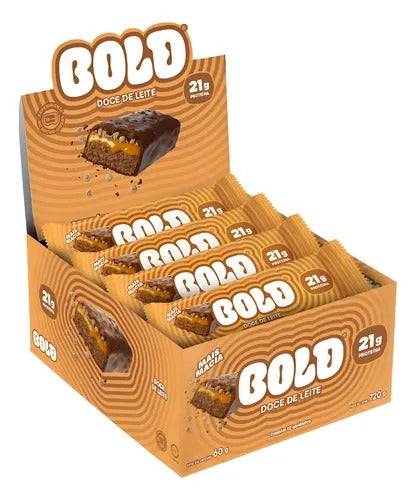 Bold Bar Display (12 unid de 60g) - Doce de Leite