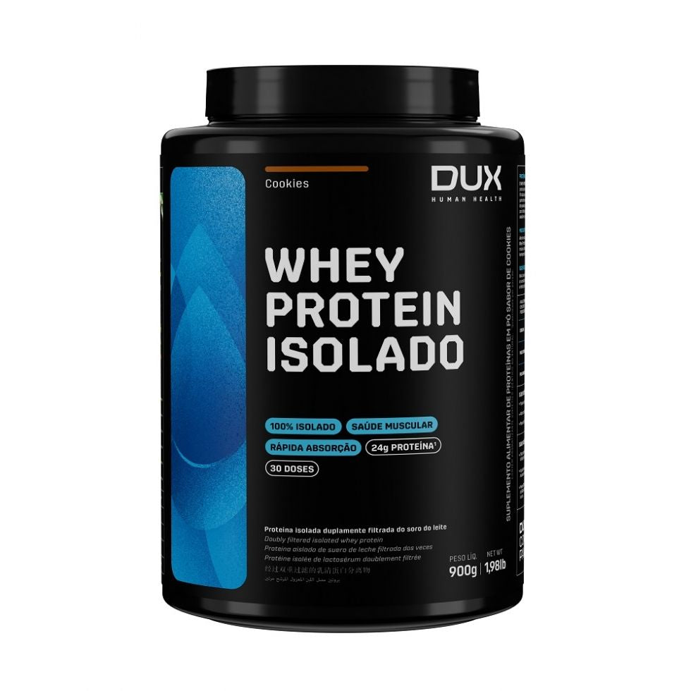 Whey Protein Isolado Pote (900g) - Cookies