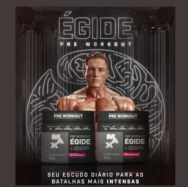 Égide Pre-Workout (300g) - Sabor: Açai com Guaraná