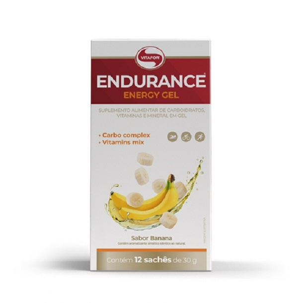 Endurance Energy Gel (360g - 12 Saches) - Banana
