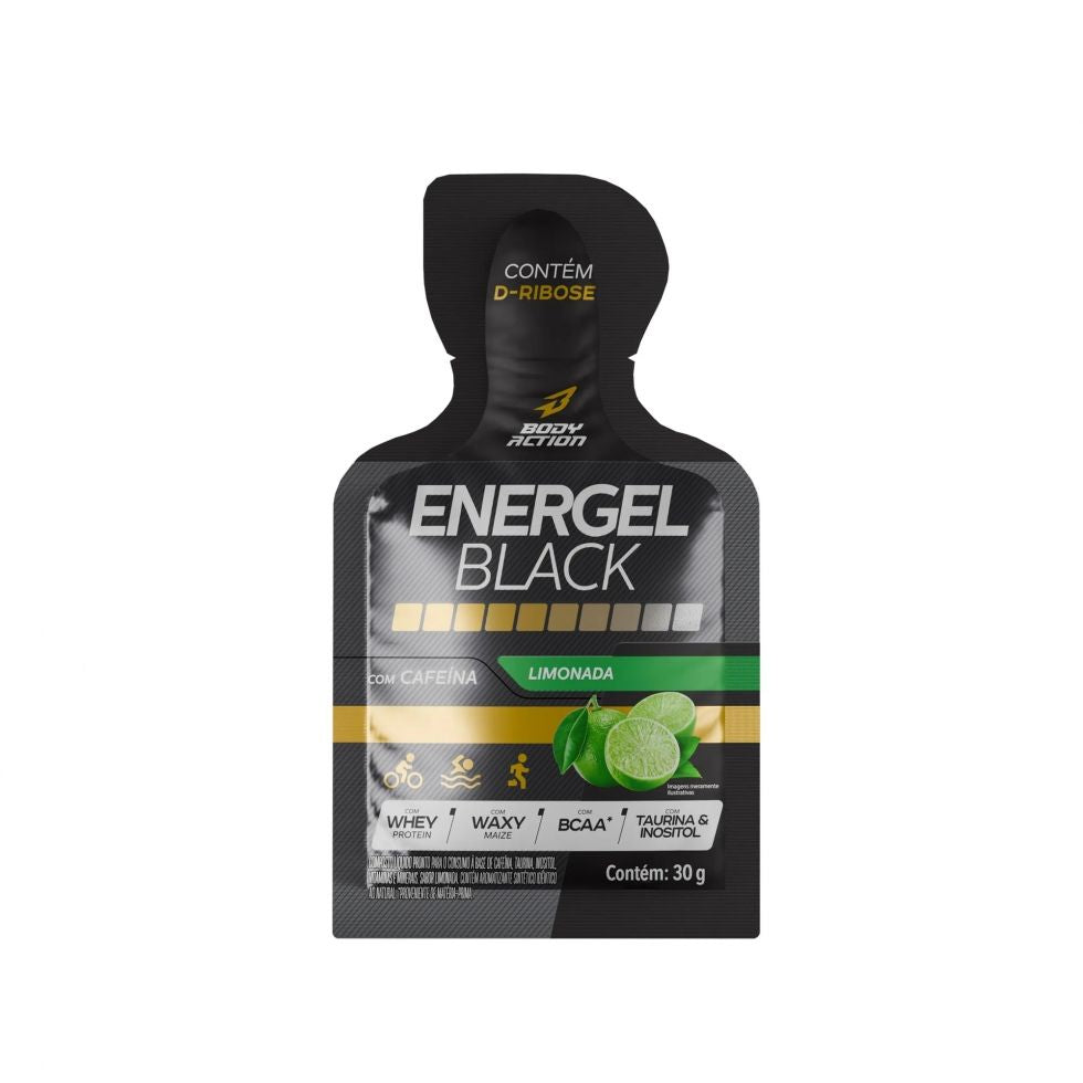 Energel Black (30g) - Sabor: Limonada
