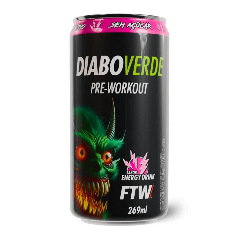 Diabo Verde Pré-Workout (269ml) - Energy Drink