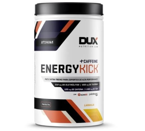 Energy Kick Caffeine (1kg) - Laranja