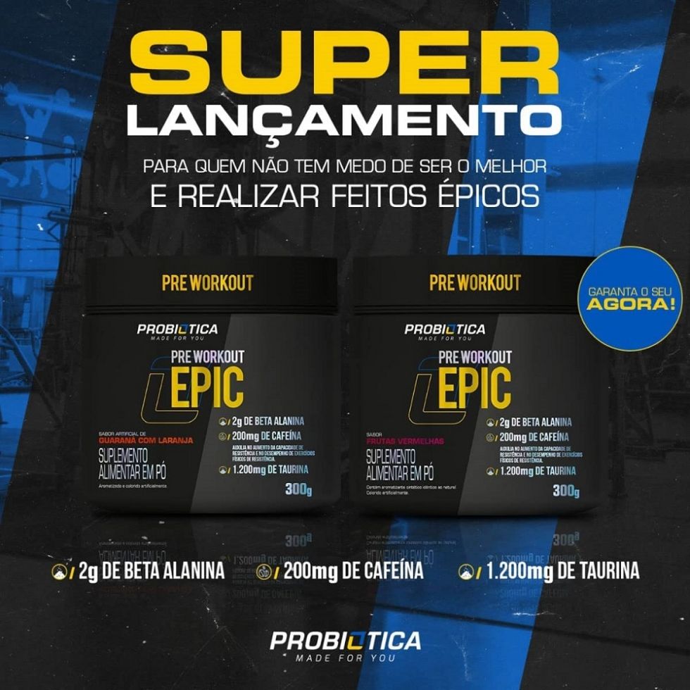 Epic Pre Workout (300g) - Brazilian Fruits