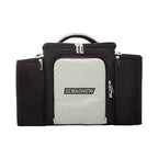 Bolsa Térmica 4 Potes - Preta com Prata Fashion