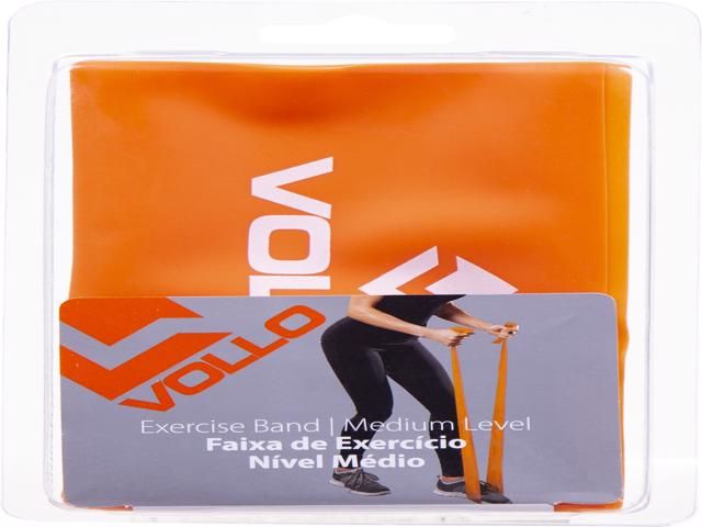 Faixa de Exercício Nível Médio (0,50mm) - Laranja