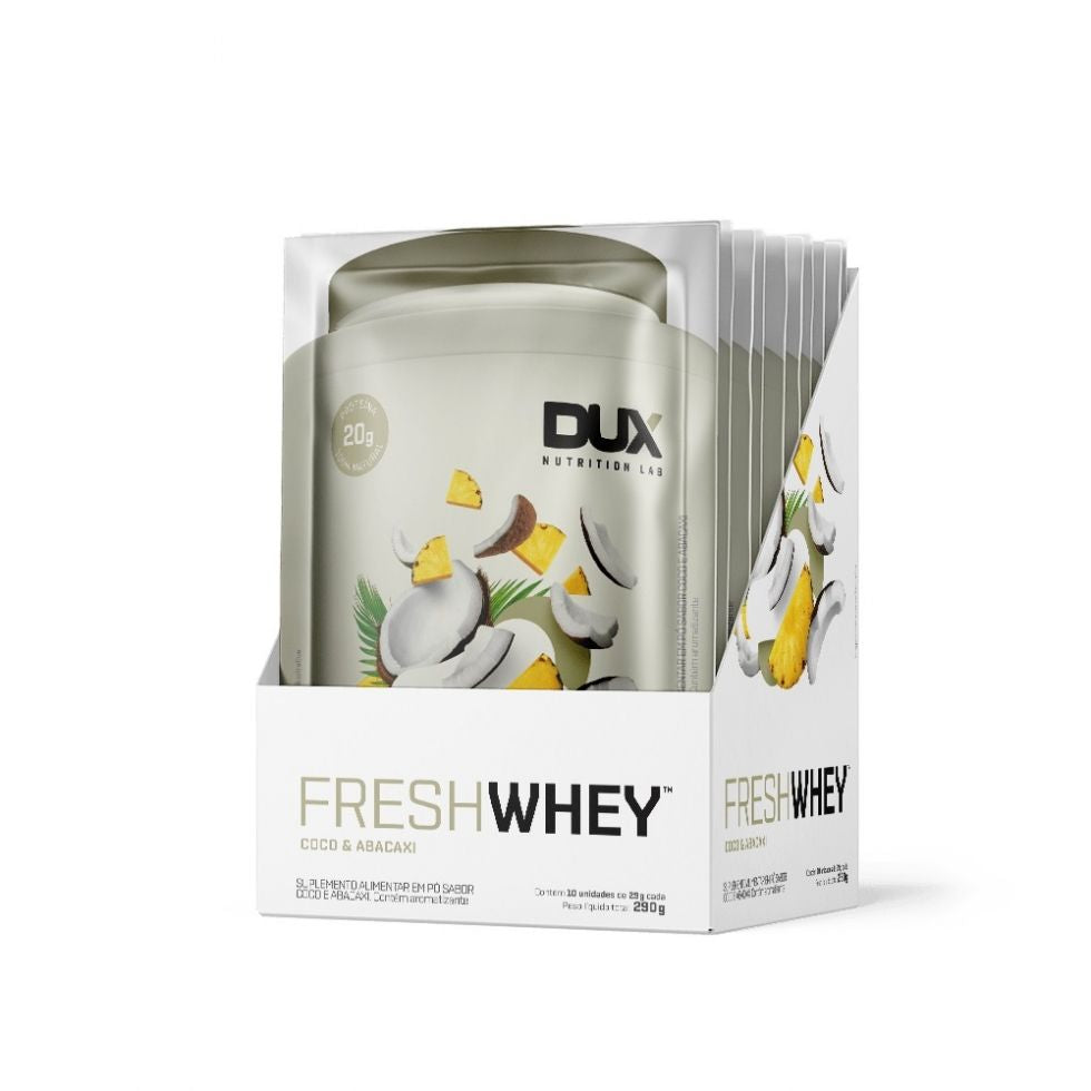 Fresh Whey Display 290g (10 Sachês de 29g) - Pistache c/ Chocolate Branco (300g)