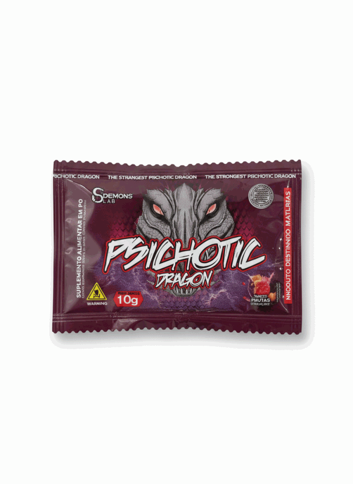 Psichotic Dragon Sachê (10g) - Popping Candy