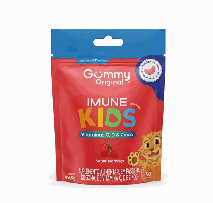 Gummy Imune Kids 49,5g (30 Unidades) - Morango