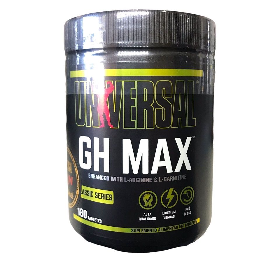 GH Max (180 tabs) - Padrão: Único
