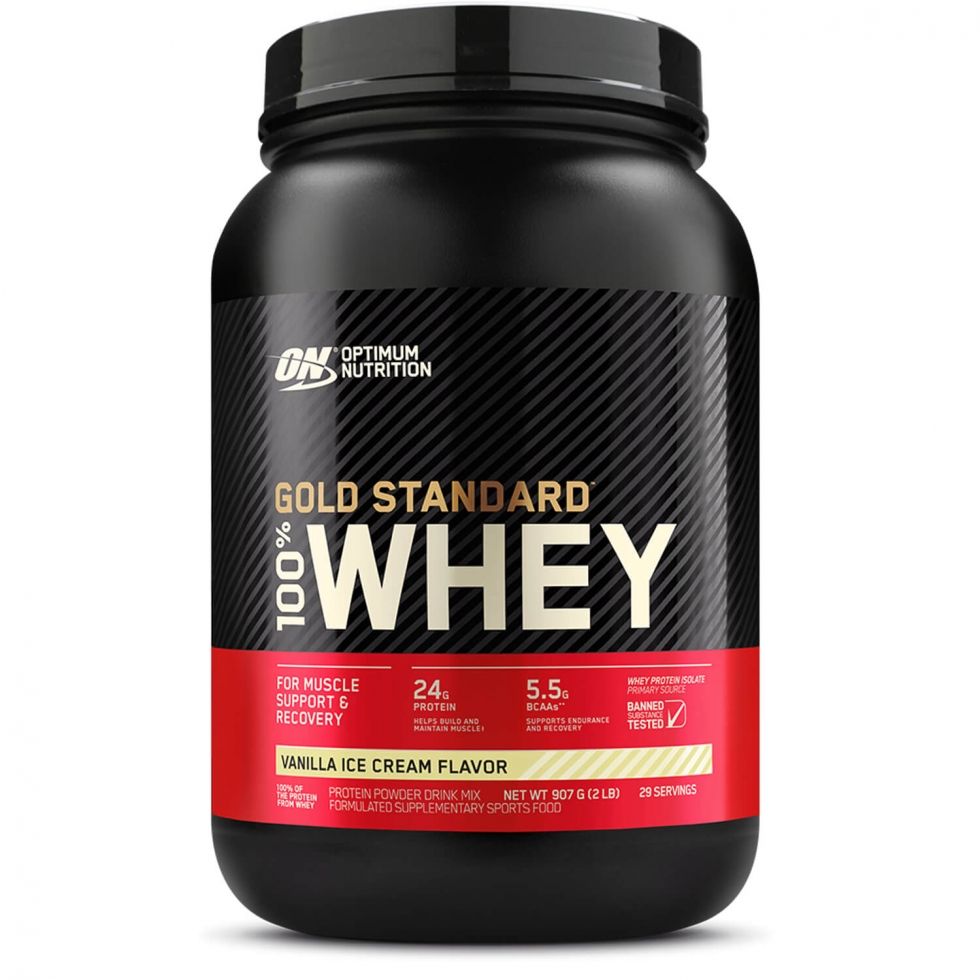 100% Whey Protein Gold Standard (907g) - Baunilha