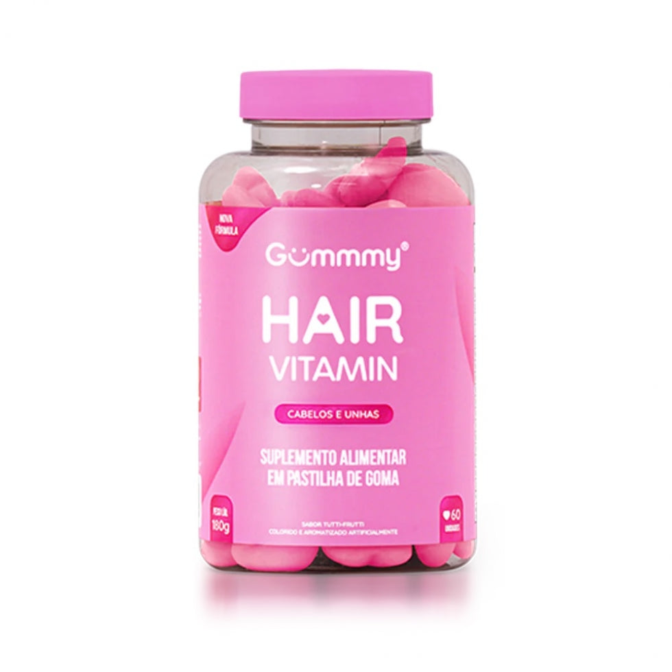 Gummy Hair Vitamin (60 gomas) - Tutti Frutti