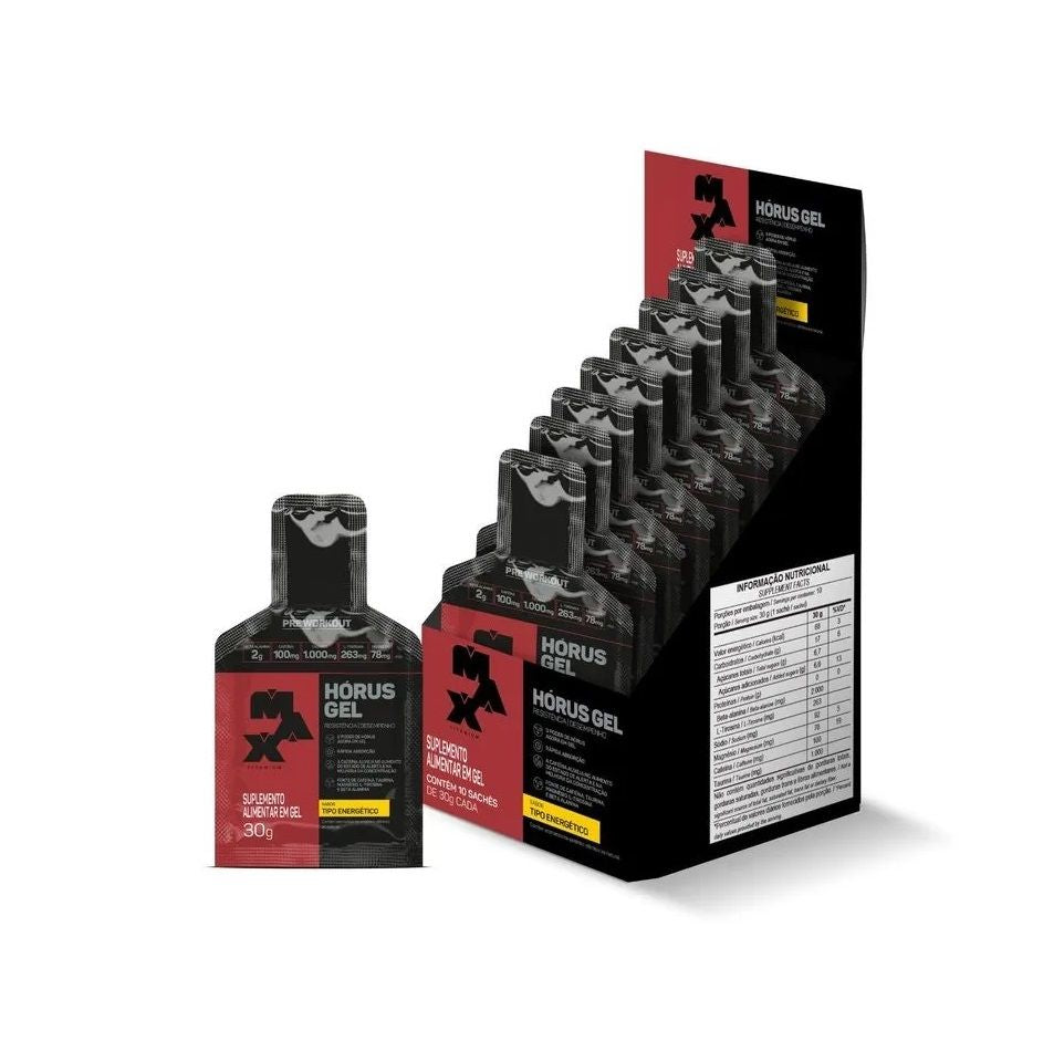 Hórus Gel Display (10 sachês 30g) - Tipo Energético