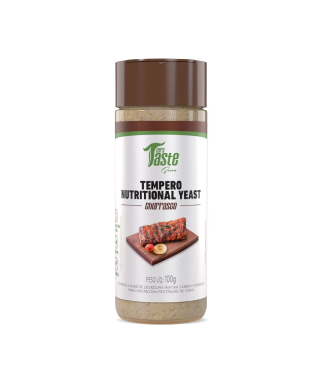 Tempero Nutritional Yeast (100g) - Churrasco
